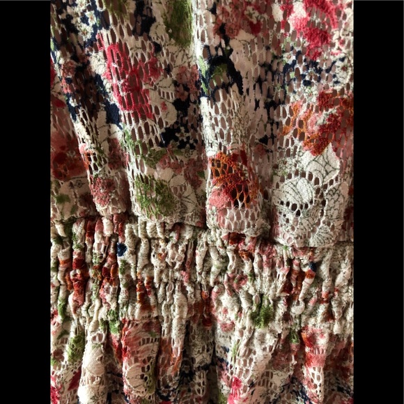 ❤️Multicolor Zara Basic Floral Dress S - Picture 4 of 7